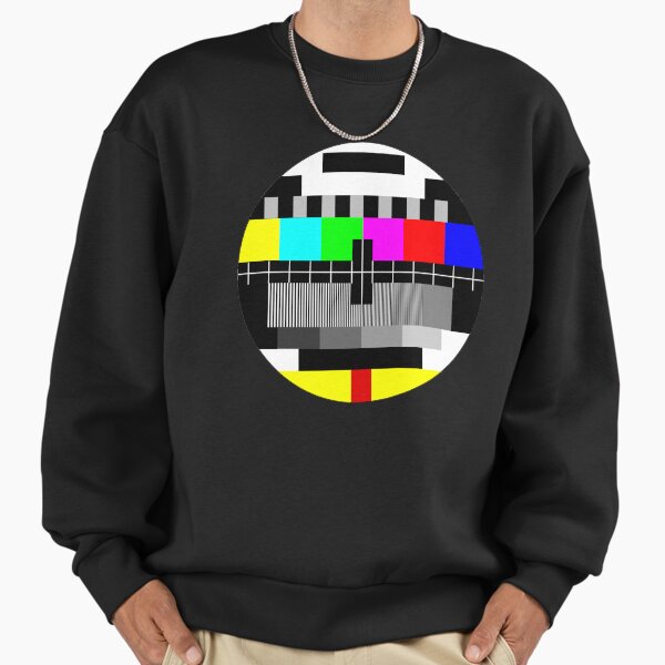 90's TV Test pattern - Adult & Kids T-Shirts, Sweatshirts & Hoodies apparel design preview 1