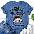 Mom Grandma Great Cat Print Women Slogan - Adult & Kids T-Shirts, Sweatshirts & Hoodies apparel design preview 1