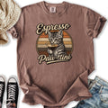 Espresso Pawtini Cat - Adult & Kids T-Shirts, Sweatshirts & Hoodies apparel design preview 1
