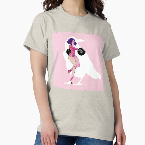 Pink Raven - Adult & Kids T-Shirts, Sweatshirts & Hoodies apparel design preview 1