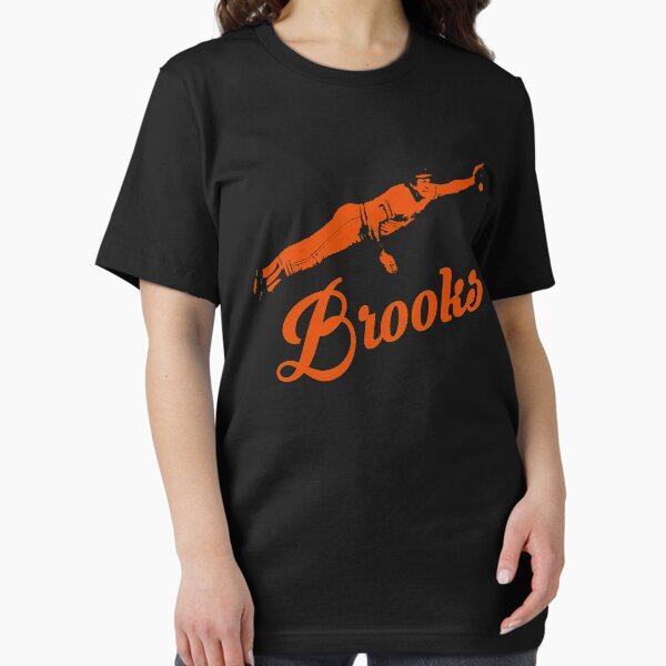 Baltimore Brooks Orange Stencil - Adult & Kids T-Shirts, Sweatshirts & Hoodies apparel design preview 1