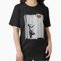 Hey! I Fixed It! Banksy Shredded Balloon Girl - Adult & Kids T-Shirts, Sweatshirts & Hoodies apparel design preview 1