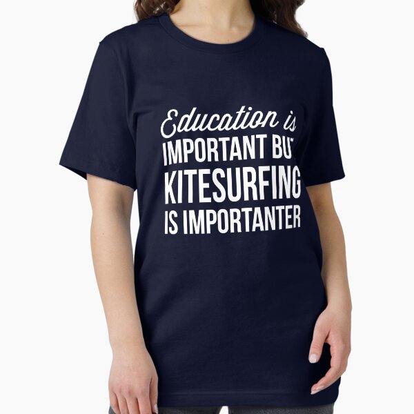 Kitesurfing is important - Adult & Kids T-Shirts, Sweatshirts & Hoodies apparel design preview 1