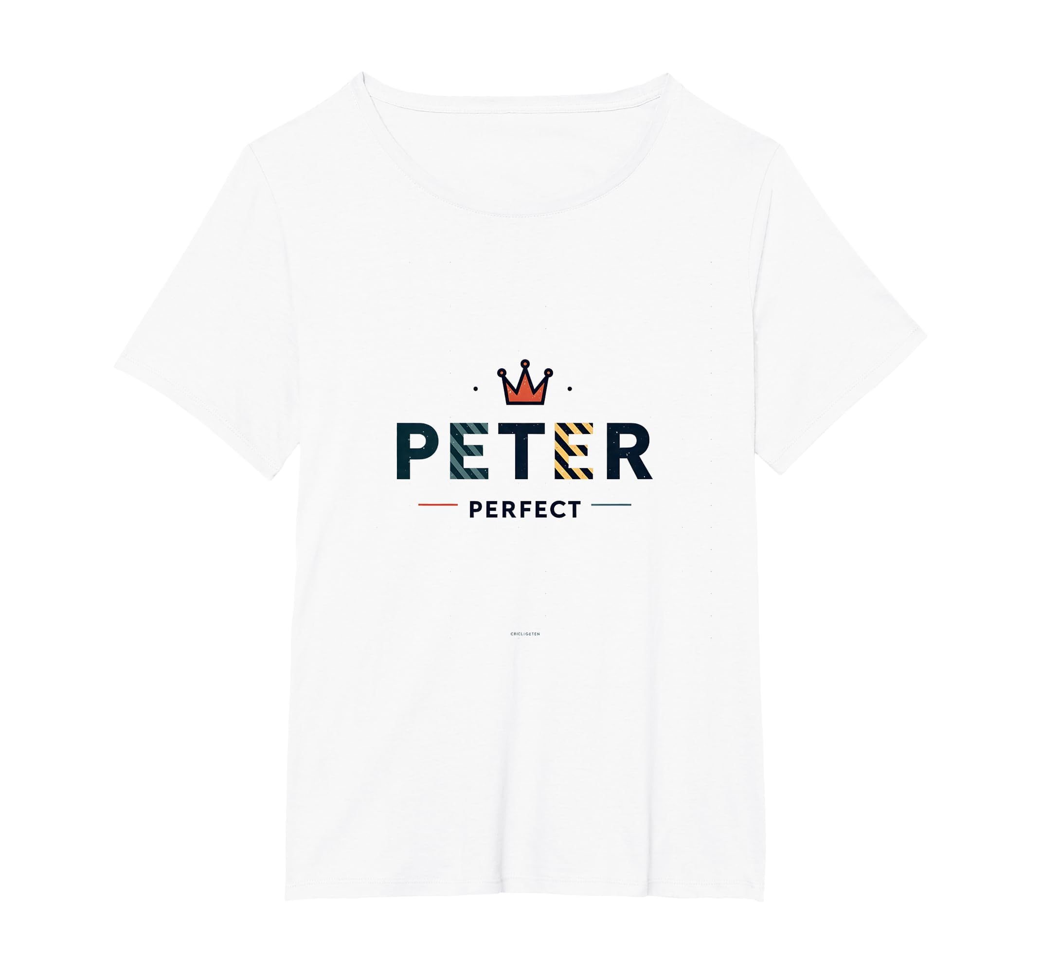 Peter Peter Royal Crown Typography T-Shirt - Streetwear Style for Adults - T-Shirt, Sweatshirt, Hoodie