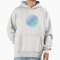 Blue Gradient Mandala - Adult & Kids T-Shirts, Sweatshirts & Hoodies apparel design preview 1