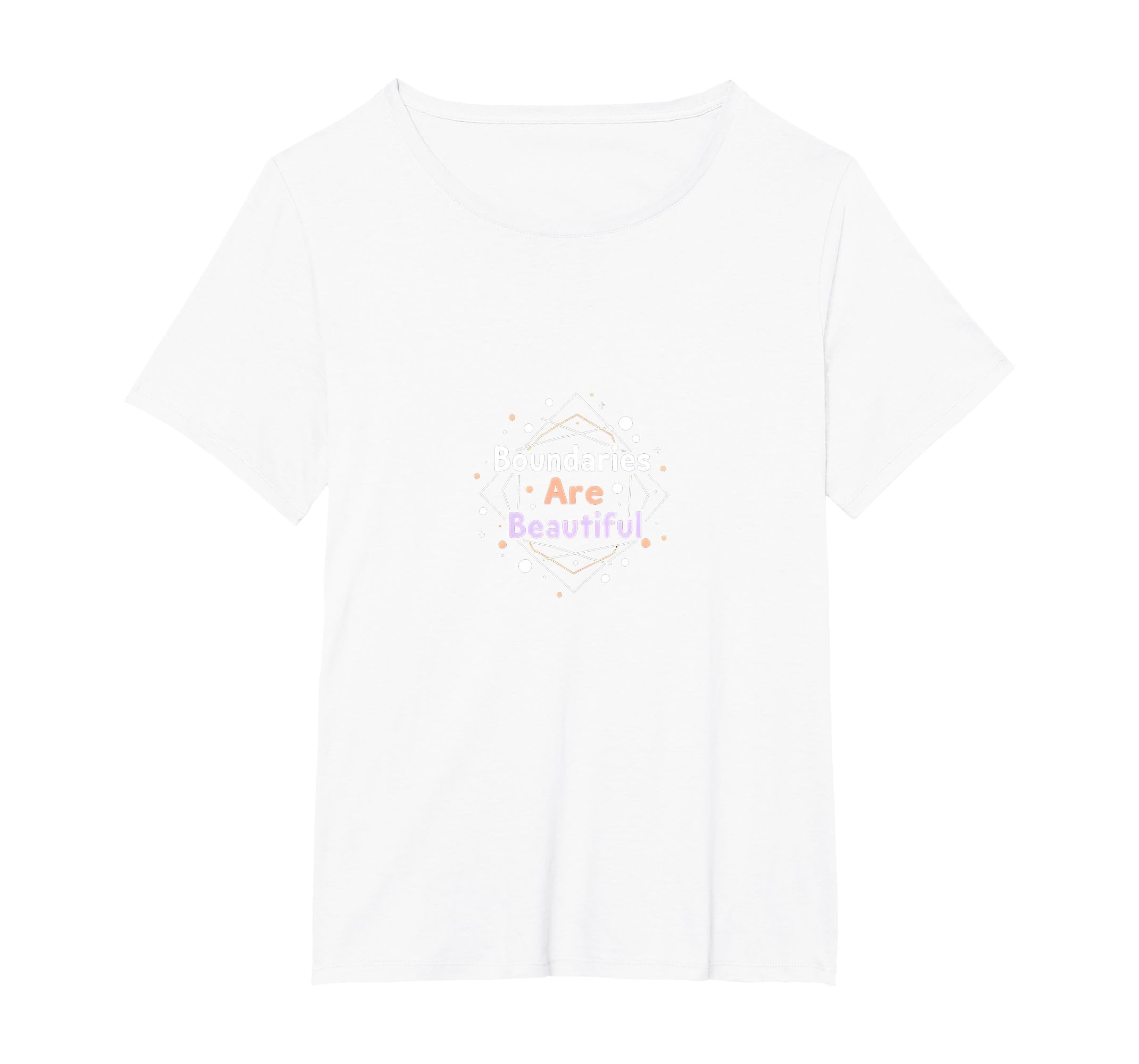 Boundaries Are Beautiful T-Shirt - Casual Everyday Wear for Adults - T-Shirt, Sweatshirt, Hoodie