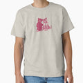 Charm Clairo Cat Best Friends Vintage Pink Drawing - Adult & Kids T-Shirts, Sweatshirts & Hoodies apparel design preview 1