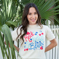 Southernology Berry Red, White Blue USA Comfort - Adult & Kids T-Shirts, Sweatshirts & Hoodies apparel design preview 1