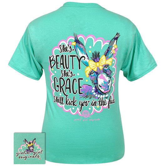 Girlie Girl Originals Donkey Beauty - Adult & Kids T-Shirts, Sweatshirts & Hoodies apparel design preview 2