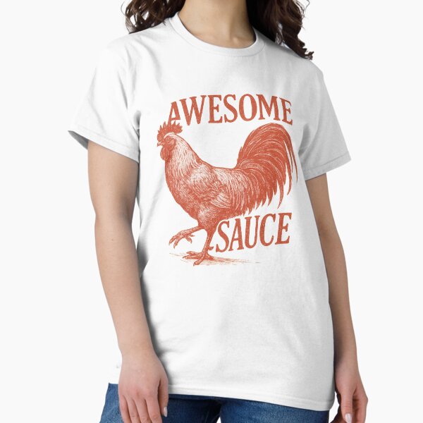 Awesome Sauce Rooster (As Seen in The Accountant 2) - Adult & Kids T-Shirts, Sweatshirts & Hoodies apparel design preview 1