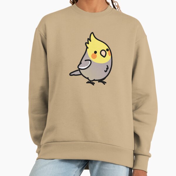 Chubby Cinnamon Cockatiel - Adult & Kids T-Shirts, Sweatshirts & Hoodies apparel design preview 1