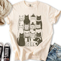 Winter Cats - Adult & Kids T-Shirts, Sweatshirts & Hoodies apparel design preview 1