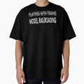 Model Railroading Is Not Playing With Trains. Set the - Adult & Kids T-Shirts, Sweatshirts & Hoodies apparel design preview 1