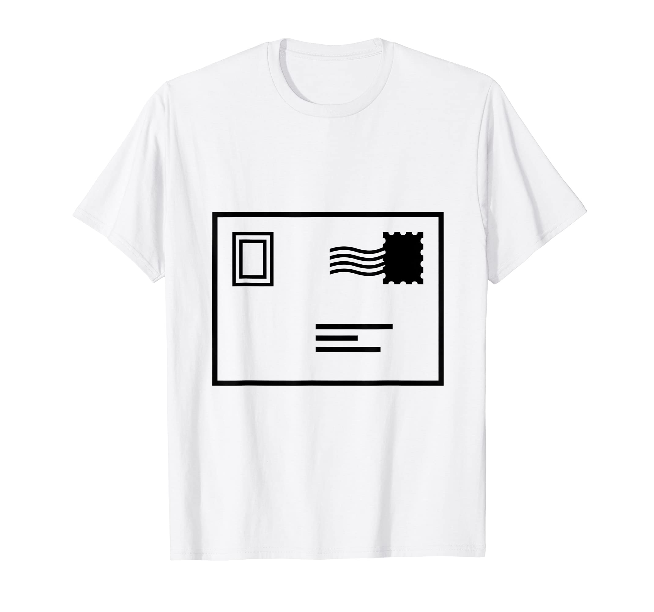 Postcard Costume T-Shirt - Casual Everyday Wear Men Women - T-Shirt, Sweatshirt, Hoodie