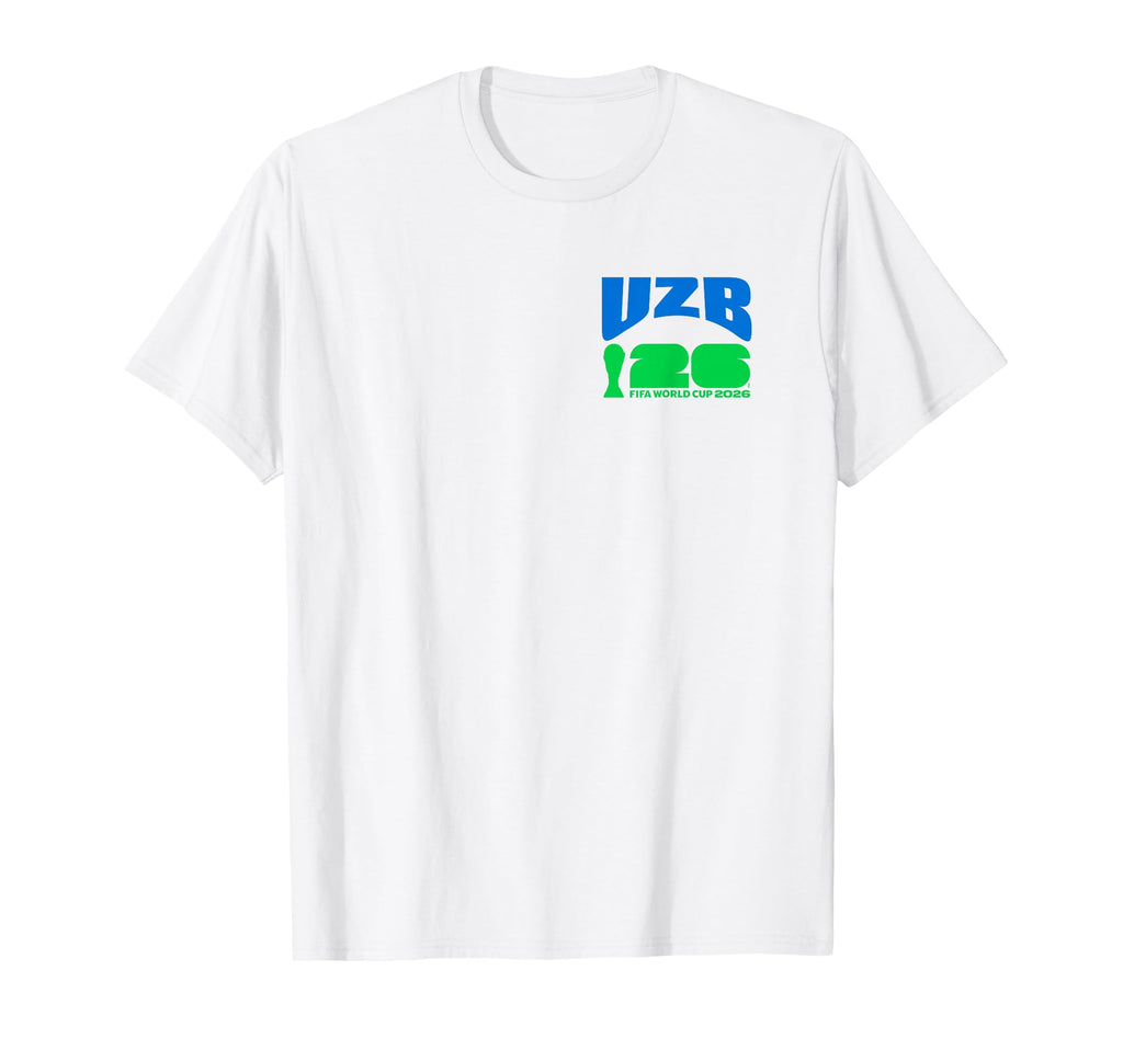FIFA World CUP26 Uzbekistan Ball in Goal T-Shirt - T-Shirt, Sweatshirt, Hoodie