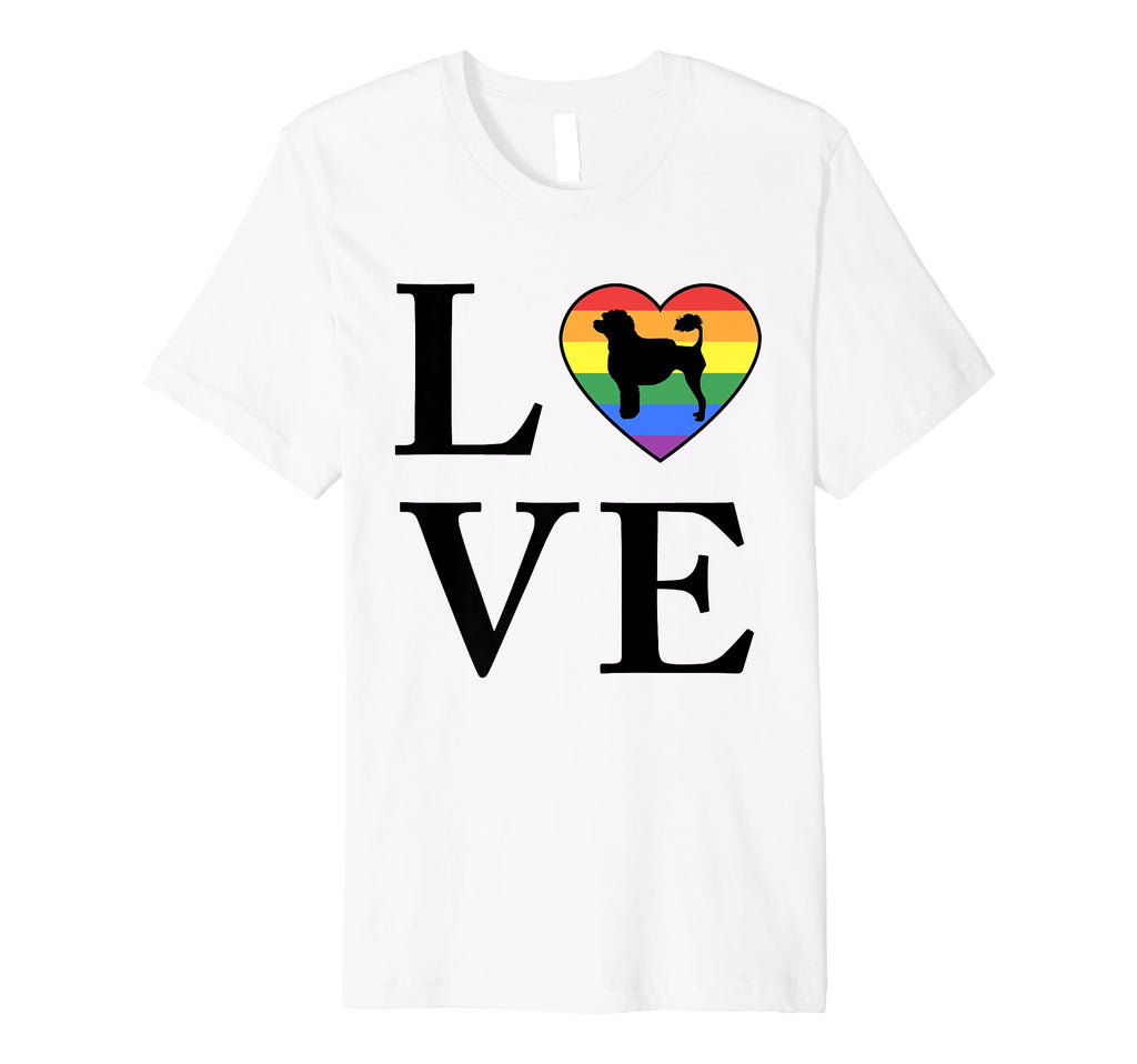 Dog Breed Portuguese Water Word Love T-Shirt - Aesthetic Graphic Men Women - T-Shirt, Sweatshirt, Hoodie