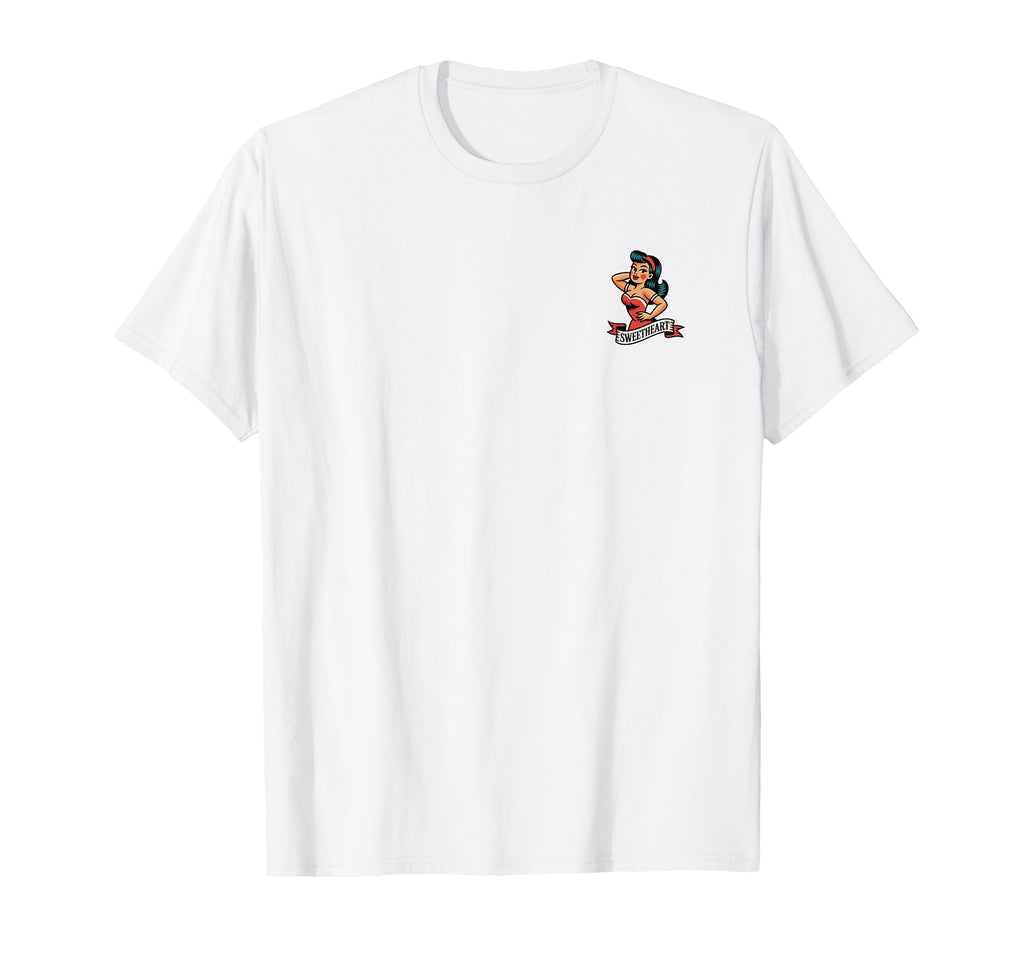 Sweetheart American Traditional T-Shirt - Minimalist Print for Adults - T-Shirt, Sweatshirt, Hoodie