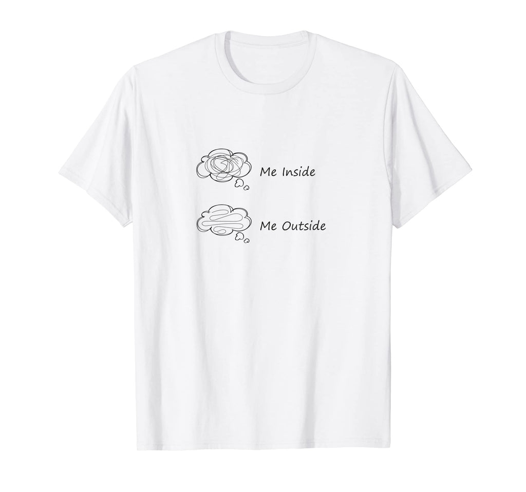 Funny Anxiety Mental Health Awareness T-Shirt - Trendy Graphic for Adults - T-Shirt, Sweatshirt, Hoodie