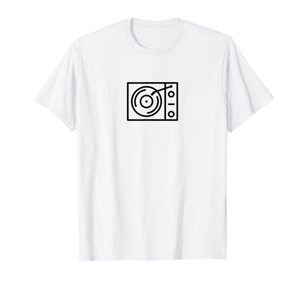 Music Record Player Vinyl Pickup T-Shirt - Aesthetic Graphic Unisex - T-Shirt, Sweatshirt, Hoodie