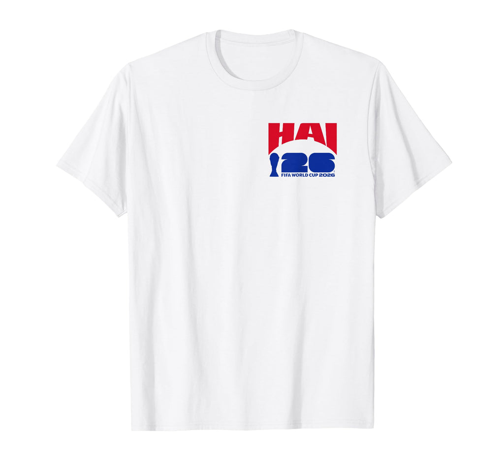 FIFA World CUP26 Haiti Ball in Goal T-Shirt - T-Shirt, Sweatshirt, Hoodie