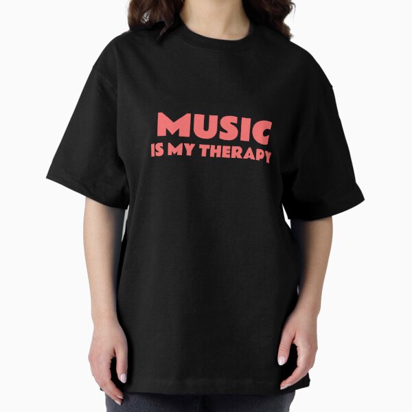 Music Is My Therapy - Adult & Kids T-Shirts, Sweatshirts & Hoodies apparel design preview 1