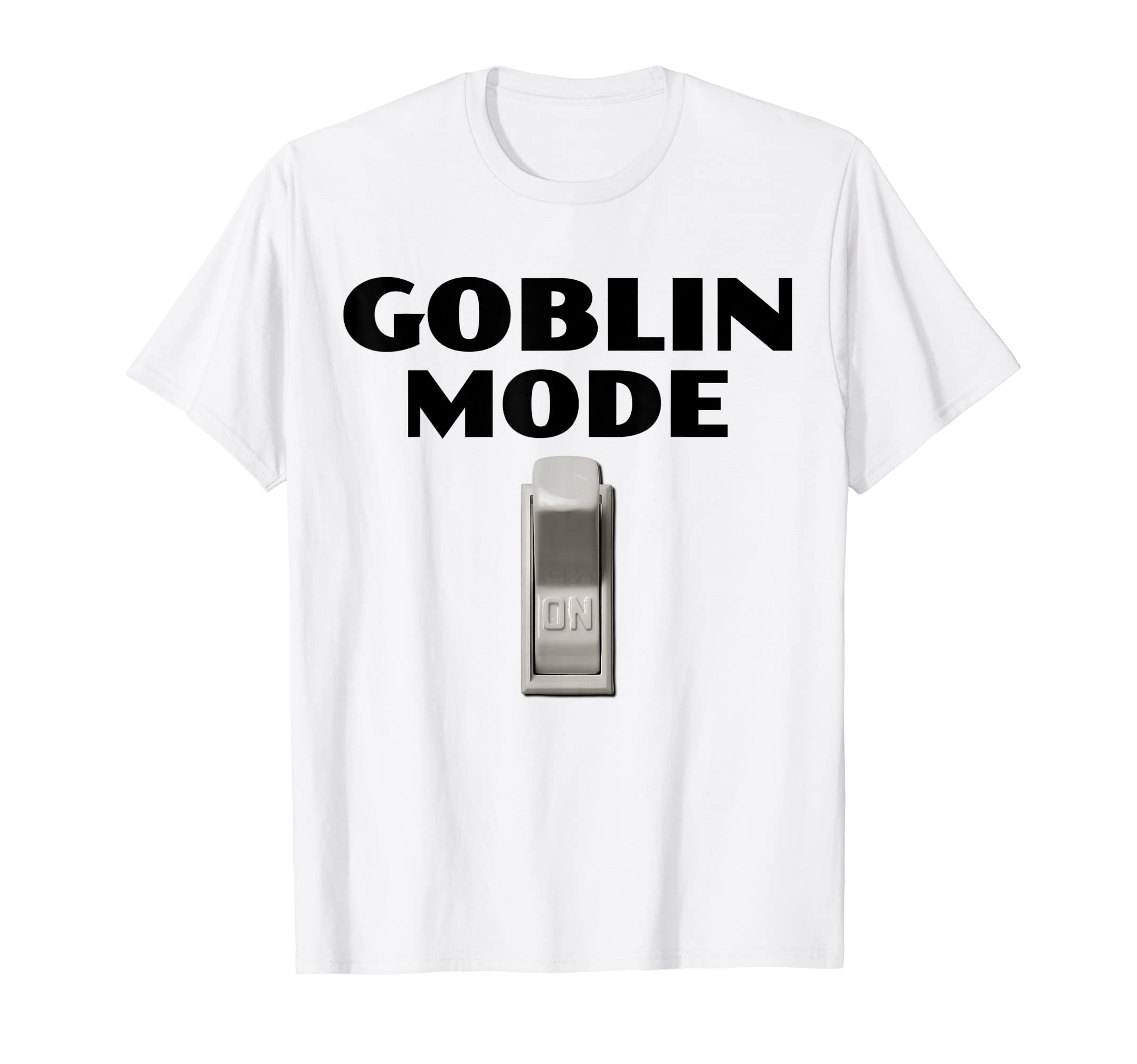 Funny Goblin Mode Meme Switch Lazy T-Shirt - Custom Art Print for Adults - T-Shirt, Sweatshirt, Hoodie