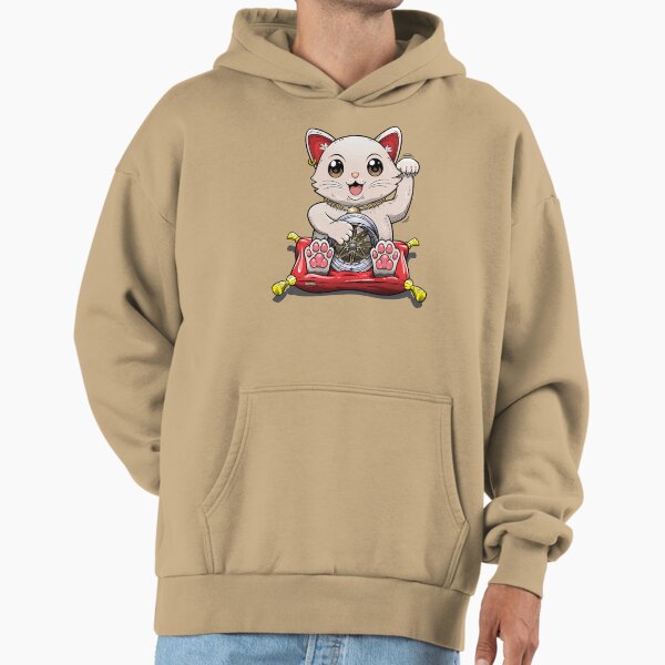 LUCKY CAT WHEELS - Adult & Kids T-Shirts, Sweatshirts & Hoodies apparel design preview 1