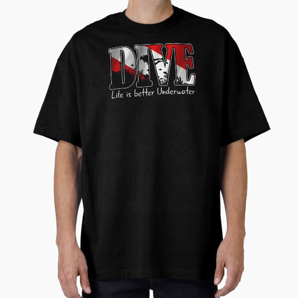 Scuba Diving Life is Better underwater - Adult & Kids T-Shirts, Sweatshirts & Hoodies apparel design preview 1