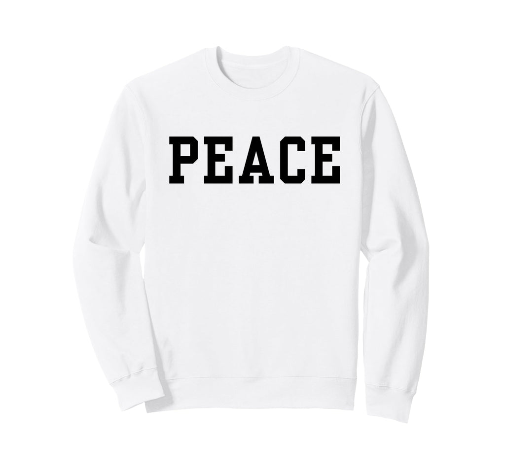 Peace Minimalist Calm Mindfulness Sweatshirt - Minimalist Print Men Women - T-Shirt, Sweatshirt, Hoodie