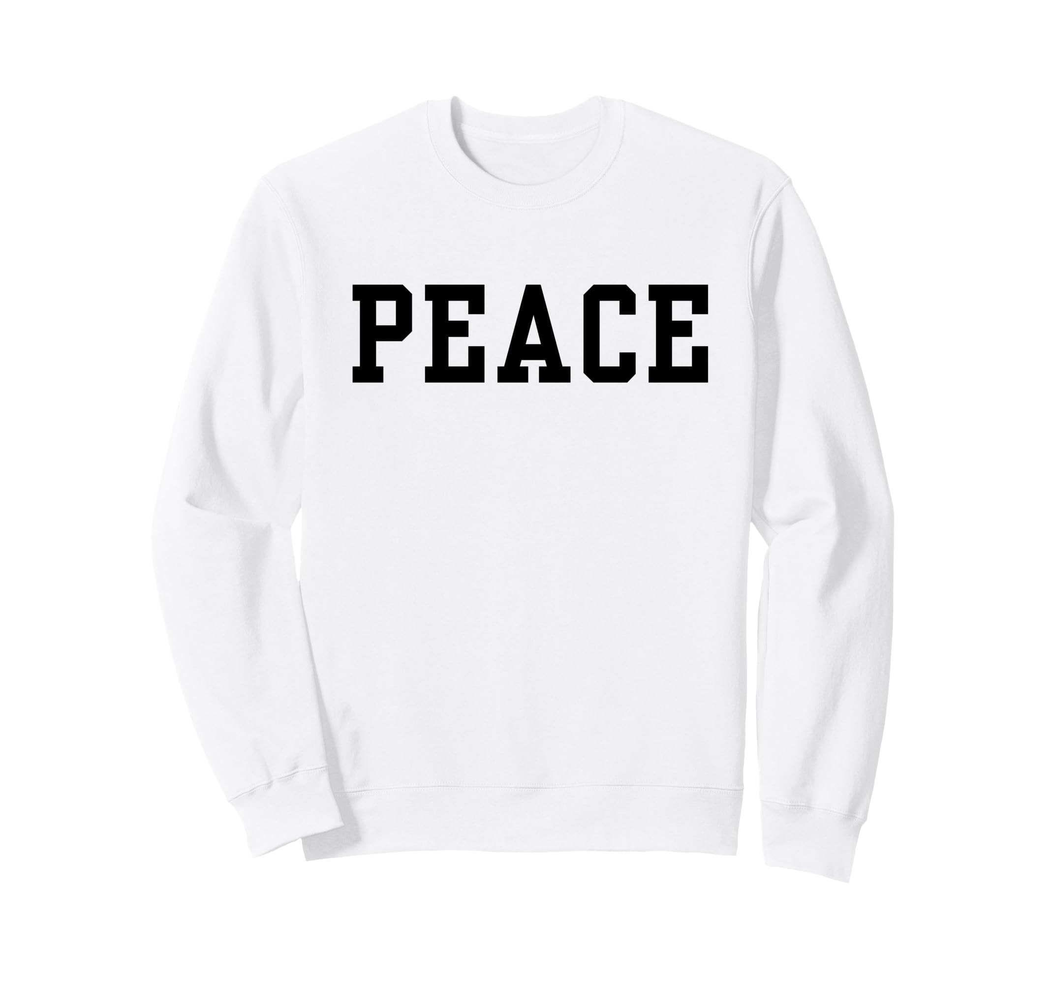 Peace Minimalist Calm Mindfulness Sweatshirt - Minimalist Print Men Women - T-Shirt, Sweatshirt, Hoodie