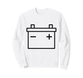 Car Battery Symbol Truck Mechanic Sweatshirt - Novelty Apparel Unisex - T-Shirt, Sweatshirt, Hoodie