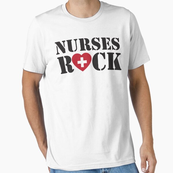 Nurses Rock - Adult & Kids T-Shirts, Sweatshirts & Hoodies apparel design preview 1