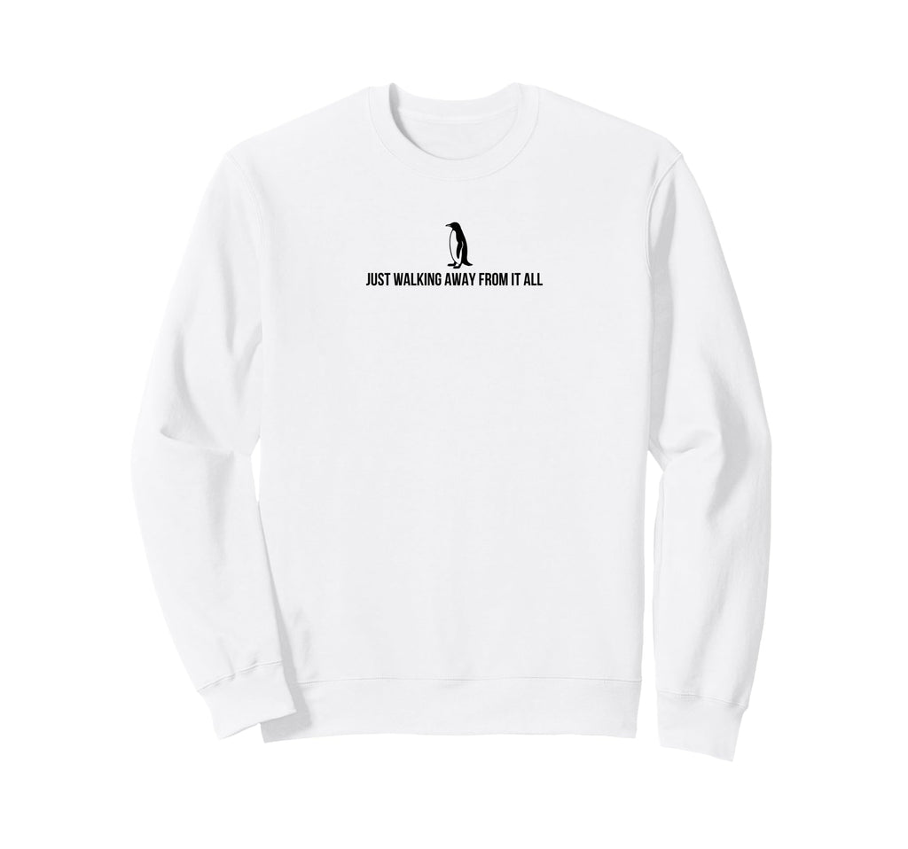 Mentally Out Office Penguin Sweatshirt - Fun Novelty Design Unisex - T-Shirt, Sweatshirt, Hoodie