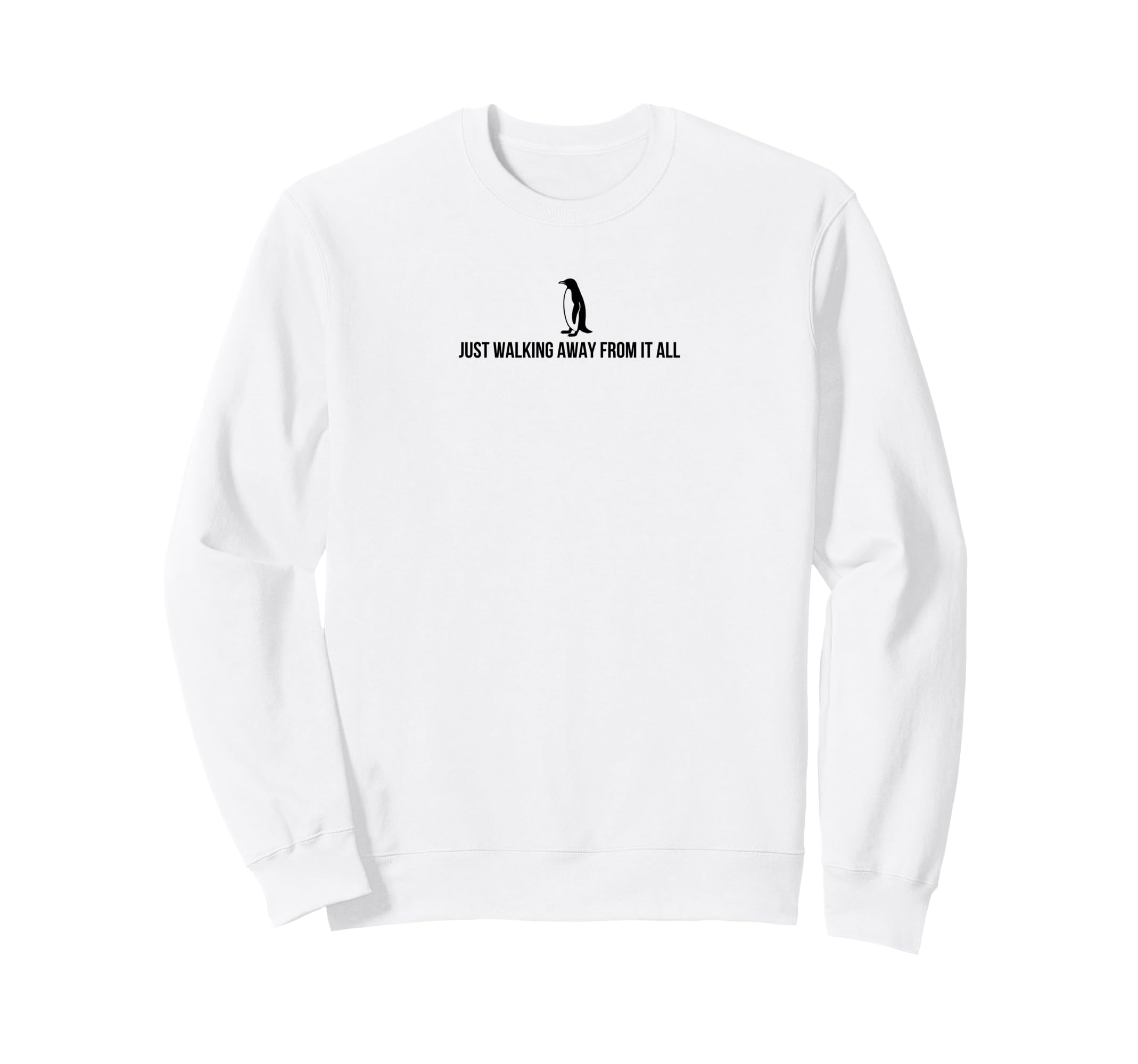 Mentally Out Office Penguin Sweatshirt - Fun Novelty Design Unisex - T-Shirt, Sweatshirt, Hoodie