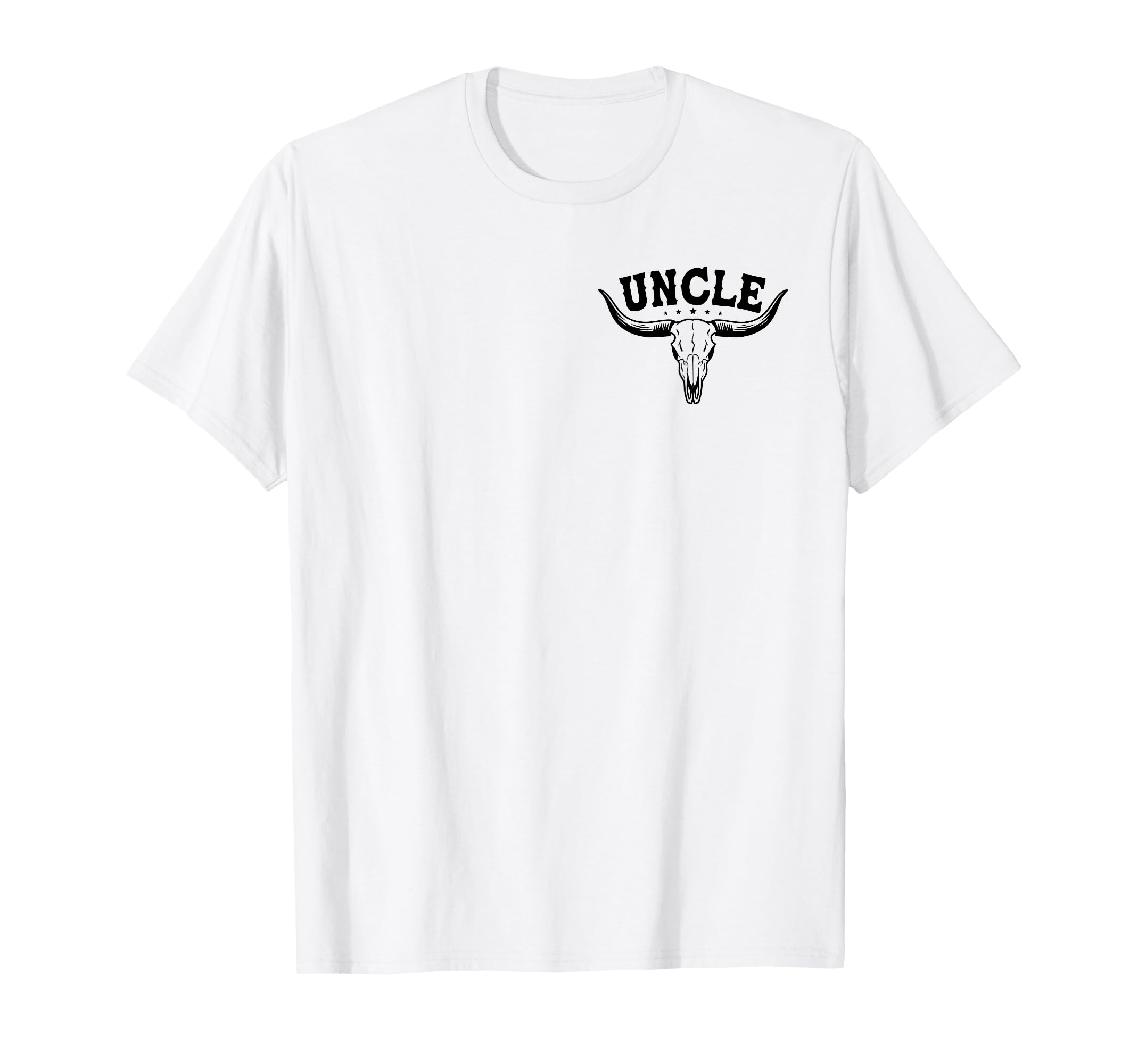 Uncle Mens Fathers Day Western T-Shirt - Fun Novelty Design for Adults - T-Shirt, Sweatshirt, Hoodie