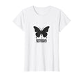 Antisocial Butterfly Minimalist T-Shirt - Streetwear Style for Adults - T-Shirt, Sweatshirt, Hoodie
