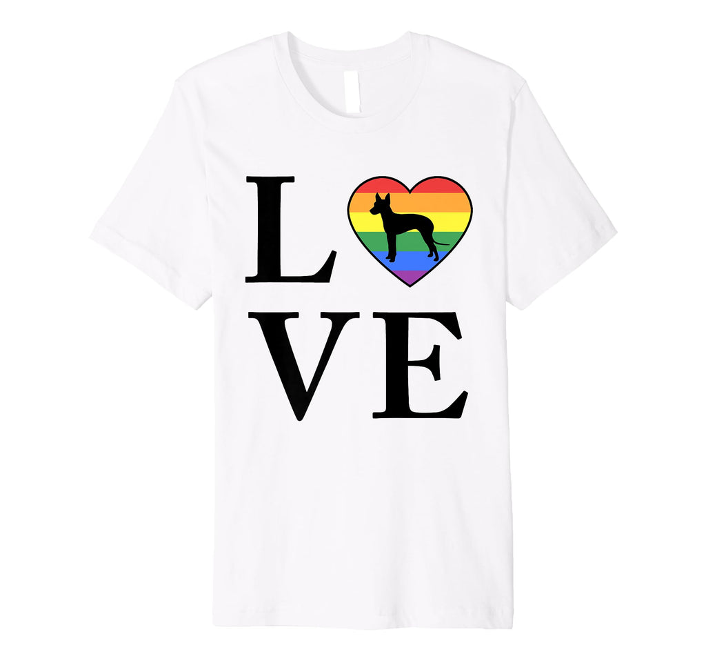 Dog Breed Mexican Hairless Word Love T-Shirt - Trendy Graphic Unisex - T-Shirt, Sweatshirt, Hoodie
