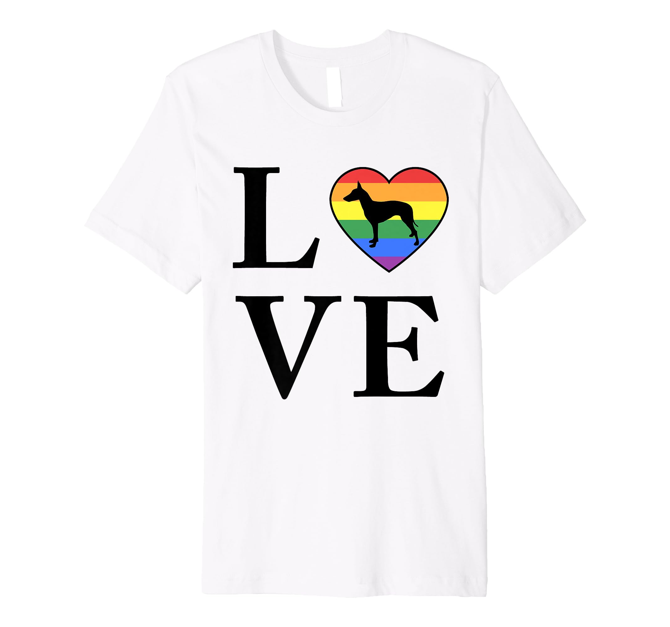 Dog Breed Manchester Terrier Word Love T-Shirt - Novelty Apparel Men Women - T-Shirt, Sweatshirt, Hoodie