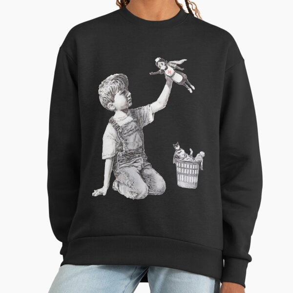 Banksy T-ShirtBANKSY Superhero Nurse NHS - Adult & Kids T-Shirts, Sweatshirts & Hoodies apparel design preview 1