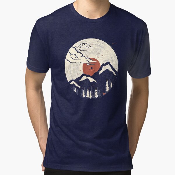 MTN LP... Tri-blend - Adult & Kids T-Shirts, Sweatshirts & Hoodies apparel design preview 1