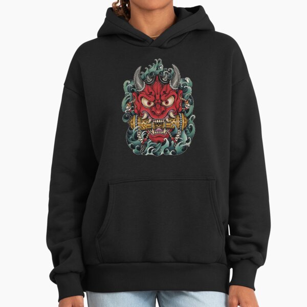 Oni Mask Japanese Culture Art M ByTe - Adult & Kids T-Shirts, Sweatshirts & Hoodies apparel design preview 1