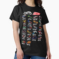 Calendar season 2026 MotoGp circuits colors - Adult & Kids T-Shirts, Sweatshirts & Hoodies apparel design preview 1