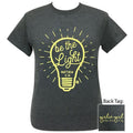 Girlie Girl Originals Preppy Be The Light - Adult & Kids T-Shirts, Sweatshirts & Hoodies apparel design preview 1