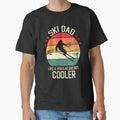 Ski Dad Like A Regular But Cooler Vintage Retro Gift - Adult & Kids T-Shirts, Sweatshirts & Hoodies apparel design preview 1