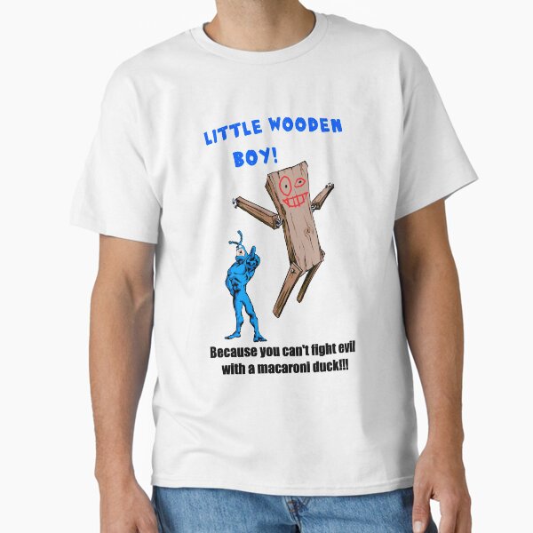 Little Wooden Boy! - Adult & Kids T-Shirts, Sweatshirts & Hoodies apparel design preview 1
