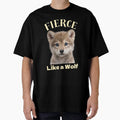 Fierce like a Wolf - Adult & Kids T-Shirts, Sweatshirts & Hoodies apparel design preview 1