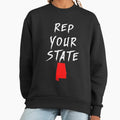 REP YOUR STATE ALABAMA - Adult & Kids T-Shirts, Sweatshirts & Hoodies apparel design preview 1