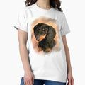 Dachshund Dog Photo Portrait - Adult & Kids T-Shirts, Sweatshirts & Hoodies apparel design preview 1