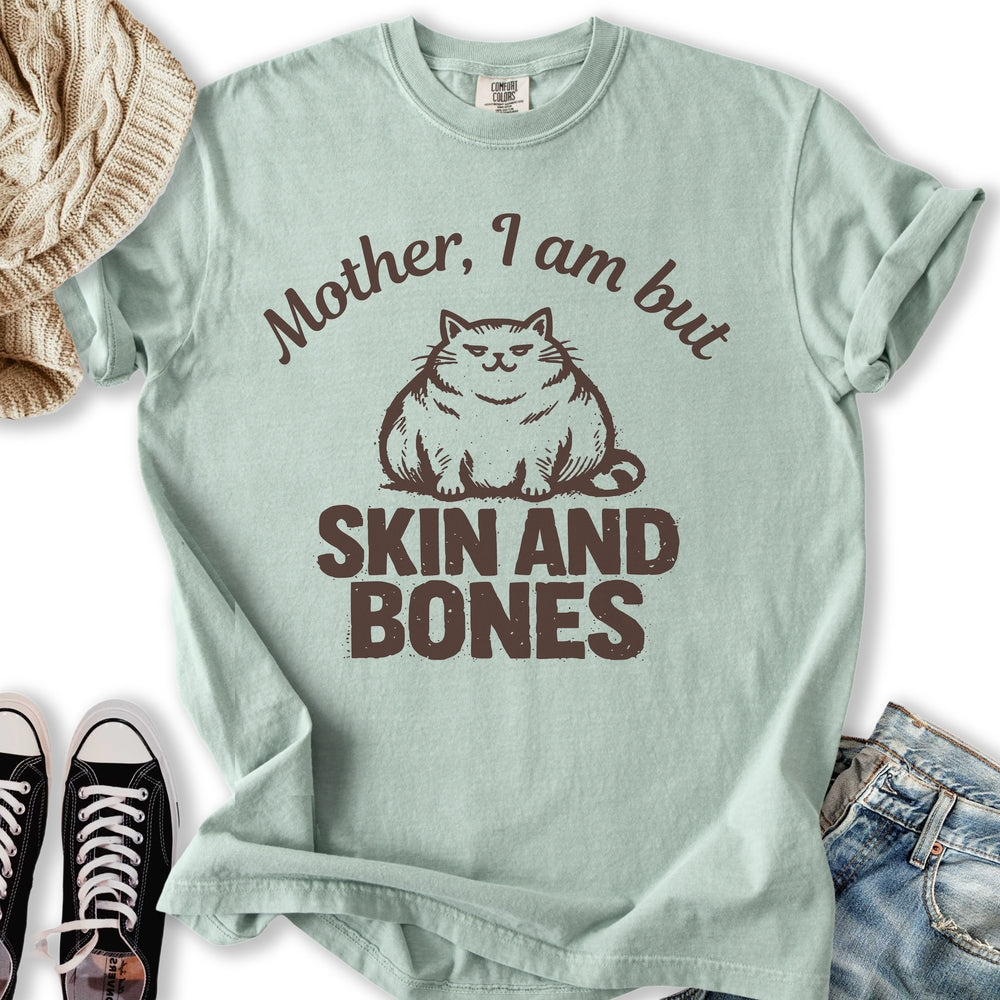 Skin and Bones Cat - Adult & Kids T-Shirts, Sweatshirts & Hoodies apparel design preview 1