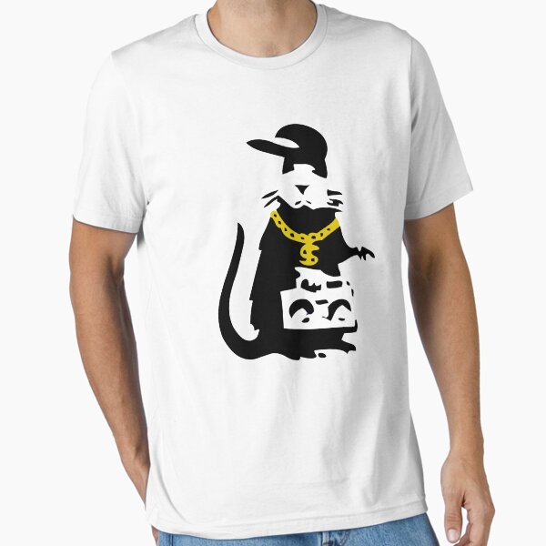 Banksy Gangsta Rat - Adult & Kids T-Shirts, Sweatshirts & Hoodies apparel design preview 1